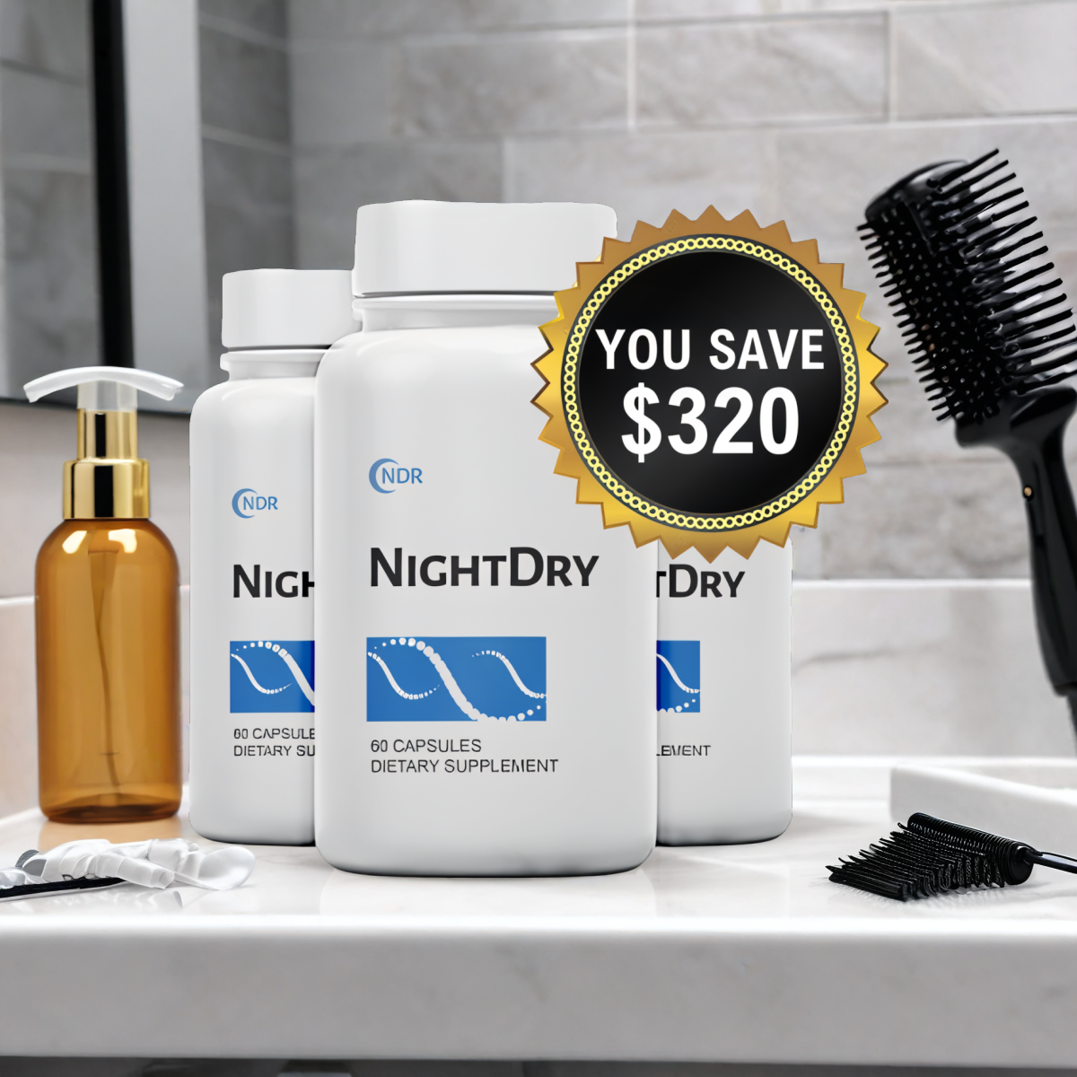 Night Dry - 3 month supply