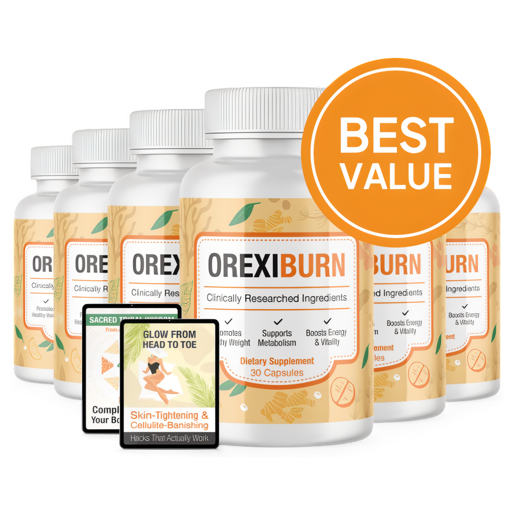 OrexiBurn - 6 Bottles + 2  Ebooks